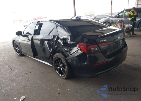 2025 Honda Civic Sport z USA, uszkodzony, nr VIN 2HGFE2F51SH509833